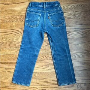 Vintage Levis Orange Tab Flannel Lined Jeans 6/7